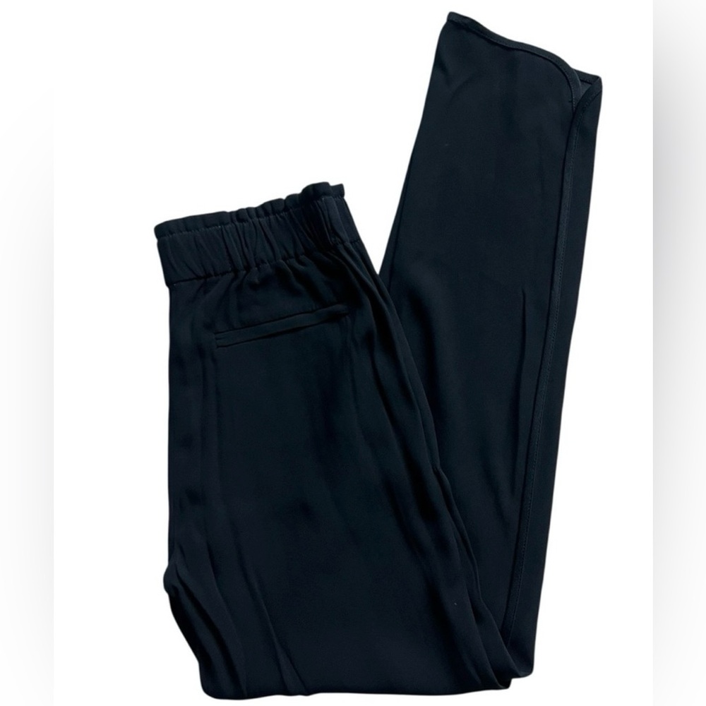 A.L.C. Pull On Elastic-Waist Pants Trouser Black Size 0